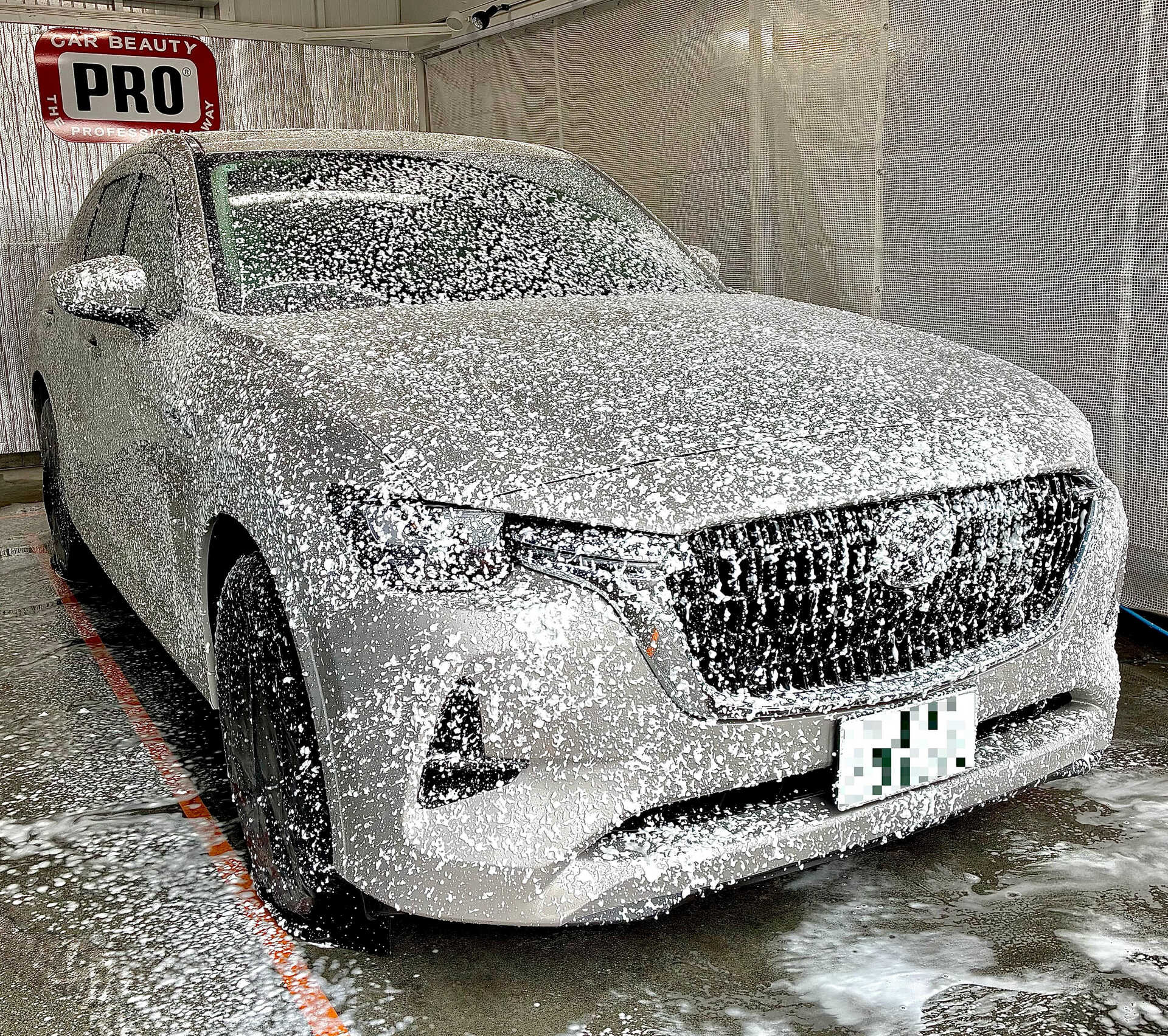 シートクリーンニング施工